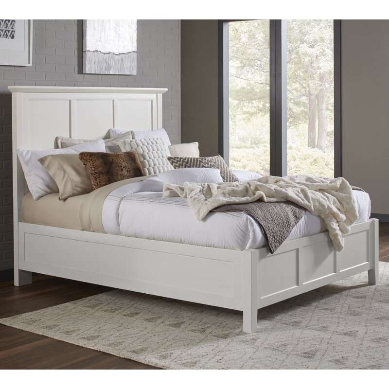 WoodCraft Standard Low Profile Wooden box storage  Bed - Furnishiaa -  -